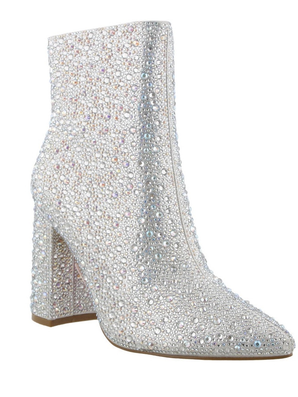 De Blossom Collection Gold Crystal ankle boots size 9